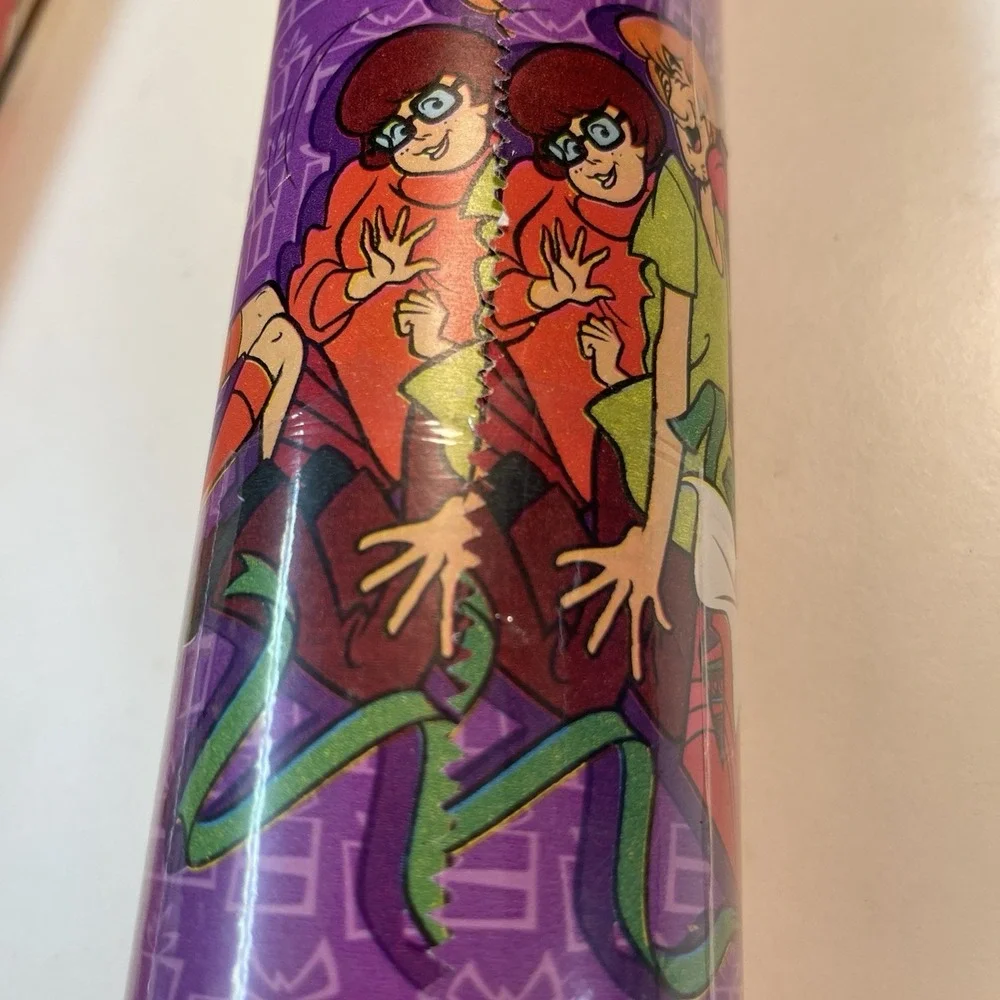 2000 Vintage Scooby Doo Christmas Wrapping Paper Gift Wrap never opened